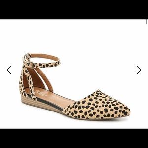 DSW Leopard Flats